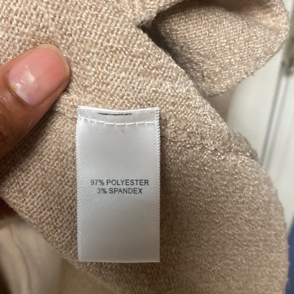 Embossed by Reunited long open front cardigan hoodie size small - Picture 6 of 7